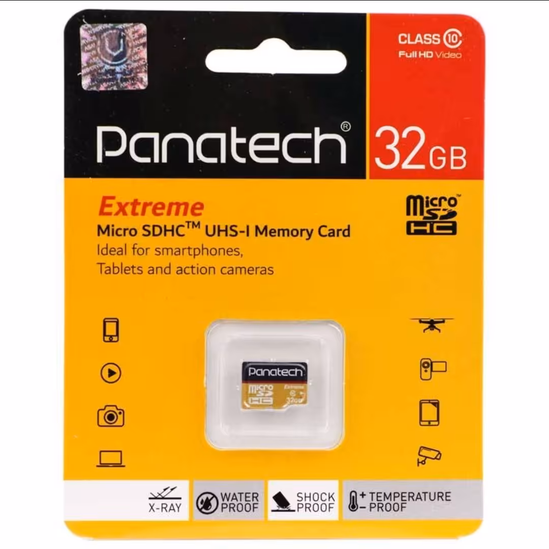 کارت حافظه میکرو 32 گیگ پاناتک Panatech Extreme C10با گارانتی 