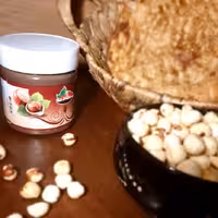 کرم ارده فندقی خوشمزه