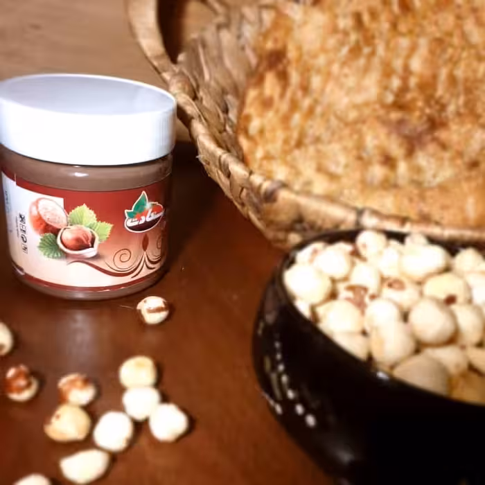 کرم ارده فندقی خوشمزه