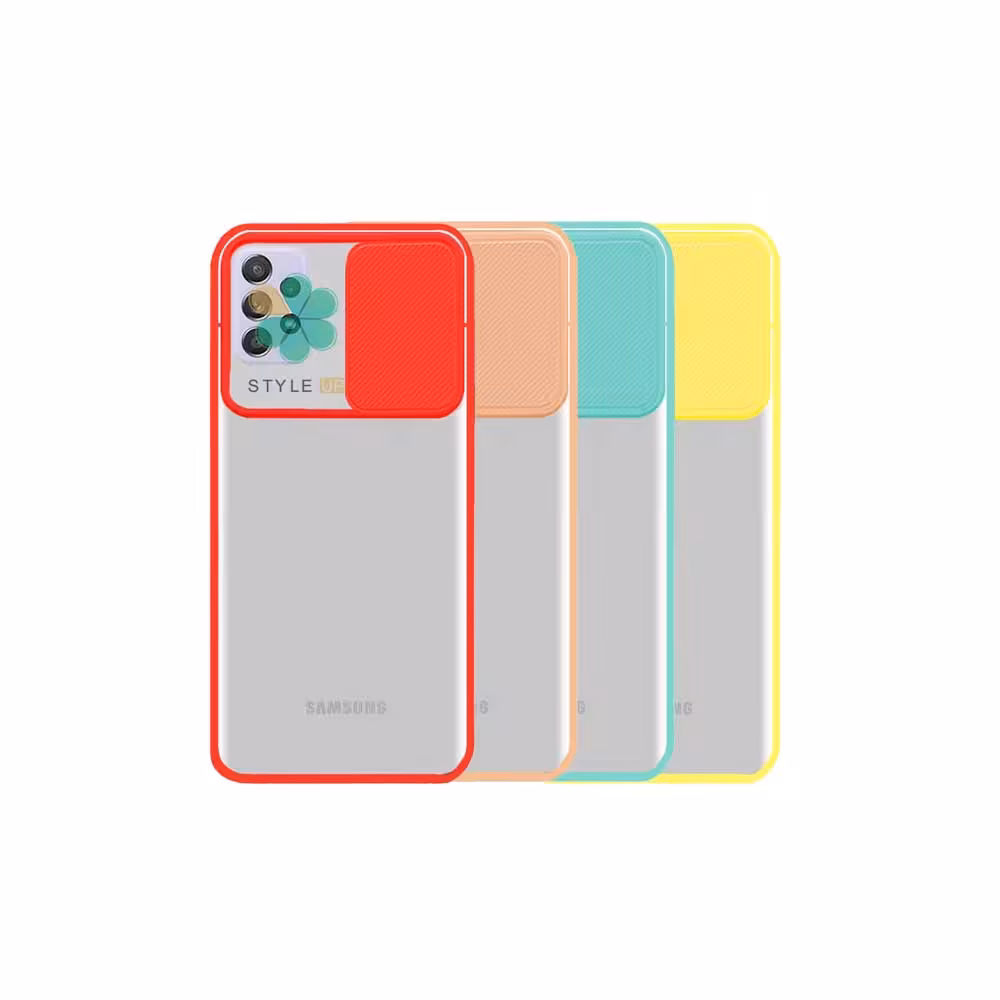 قاب گوشی سامسونگ Samsung Galaxy A32 4G مدل پشت مات کم شیلد رنگی