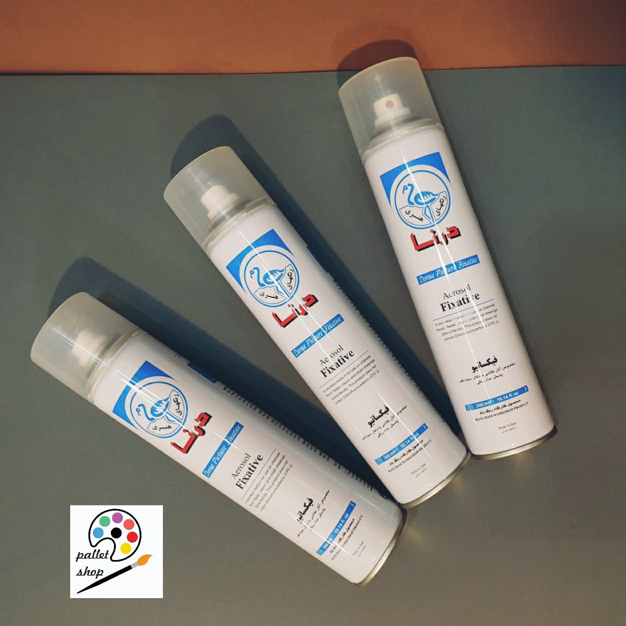 فیکساتیو درنا مخصوص سیاه قلم و کار با زغال