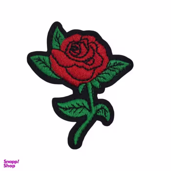 تکه دوزی مدل گل رز
