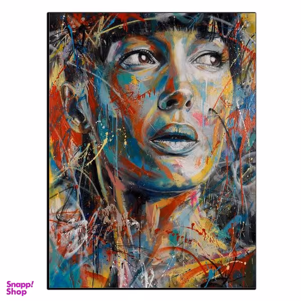 تابلو شاسی بکلیت طرح نقاشی چهره پرتره مدل SH-13246