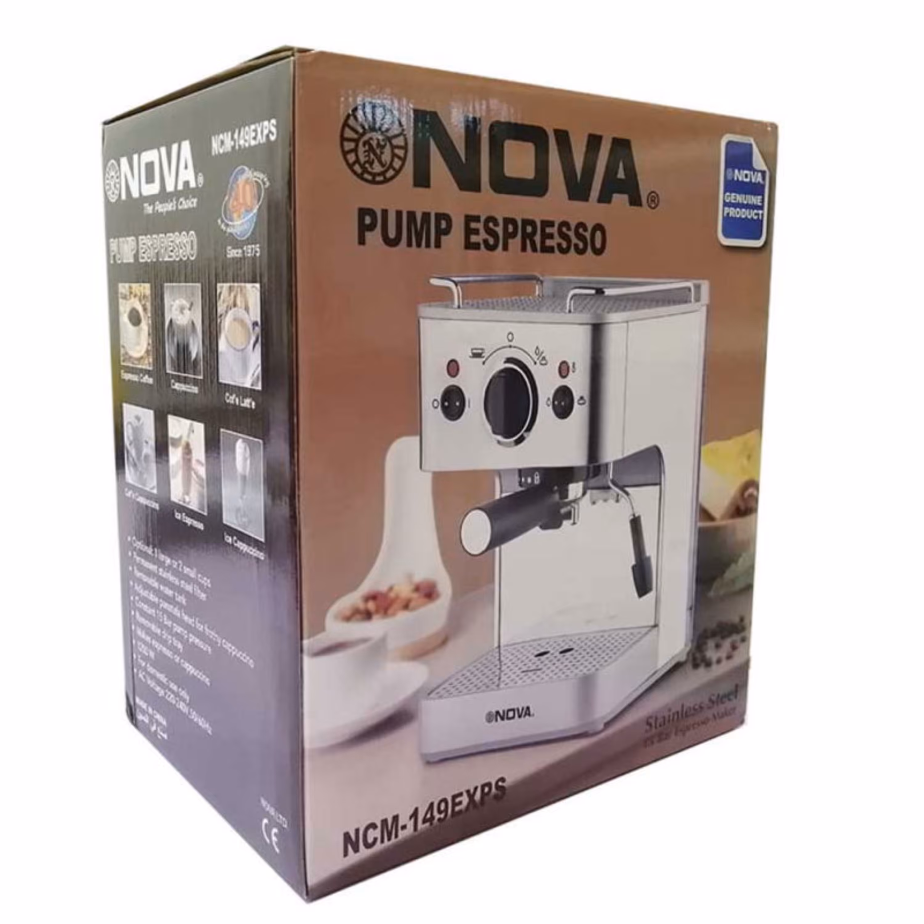 اسپرسو ساز نوا مدل NCM-149EXPF به شرط اصل