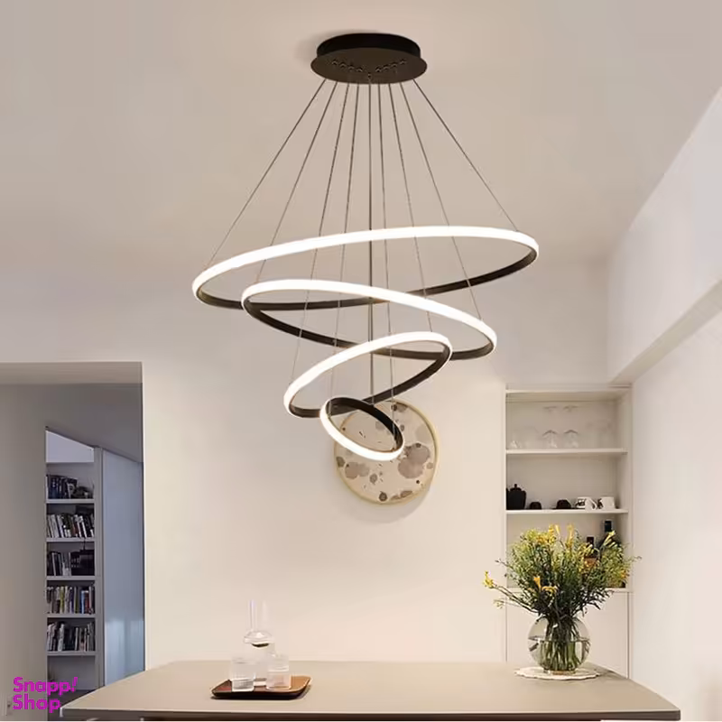 لوستر آویز مدرن چشمه نور کد CH253108