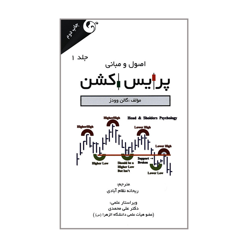 کتاب اصول و مبانی پرایس اکشن اثر گالن وودز انتشارات مهربان جلد 1