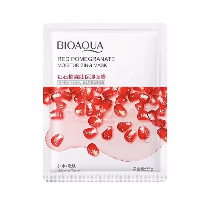 ماسک ورقه ای صورت انار بیوآکوا (اورجینال) 