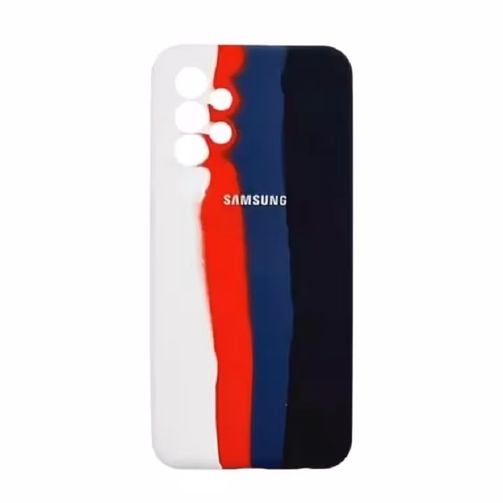 خرید و قیمت کاور سامسونگ مدل سیلیکونی رنگین کمانی اورجینال برای گوشی موبایل سامسونگ A53