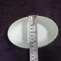 اردو خوری 3خانه بیضی کارمن. چینی لیموم. فوق العاده باکیفیت همراه با زیره چوبی درجه یک