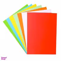 مقوا رنگی A4 مدل 014 بسته 14 عددی