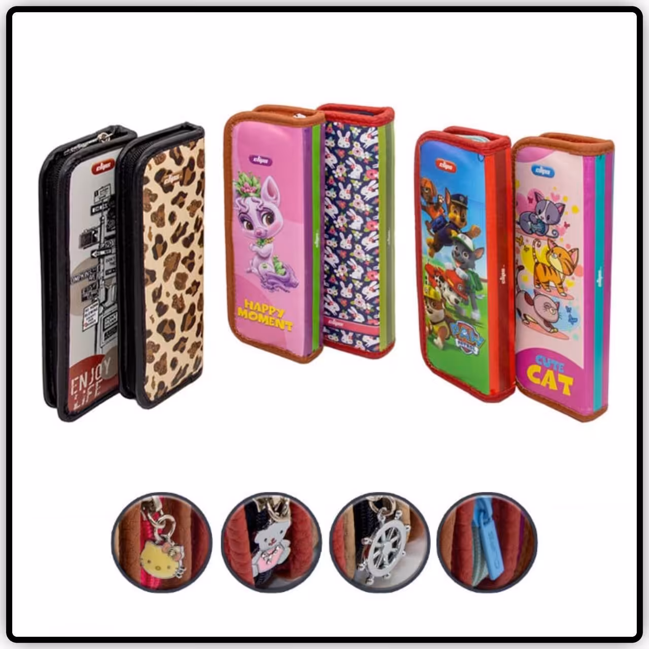 جامدادی کتابی کوچک کلیپس