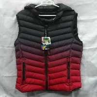 پافر کلاه دار مردانه دو رنگ قرمز و سیاه زیبا (وارداتی) (سایز  4XL)