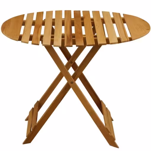 میز تمام چوبی تاشو کد T-721-O  مدل ROY و S&O