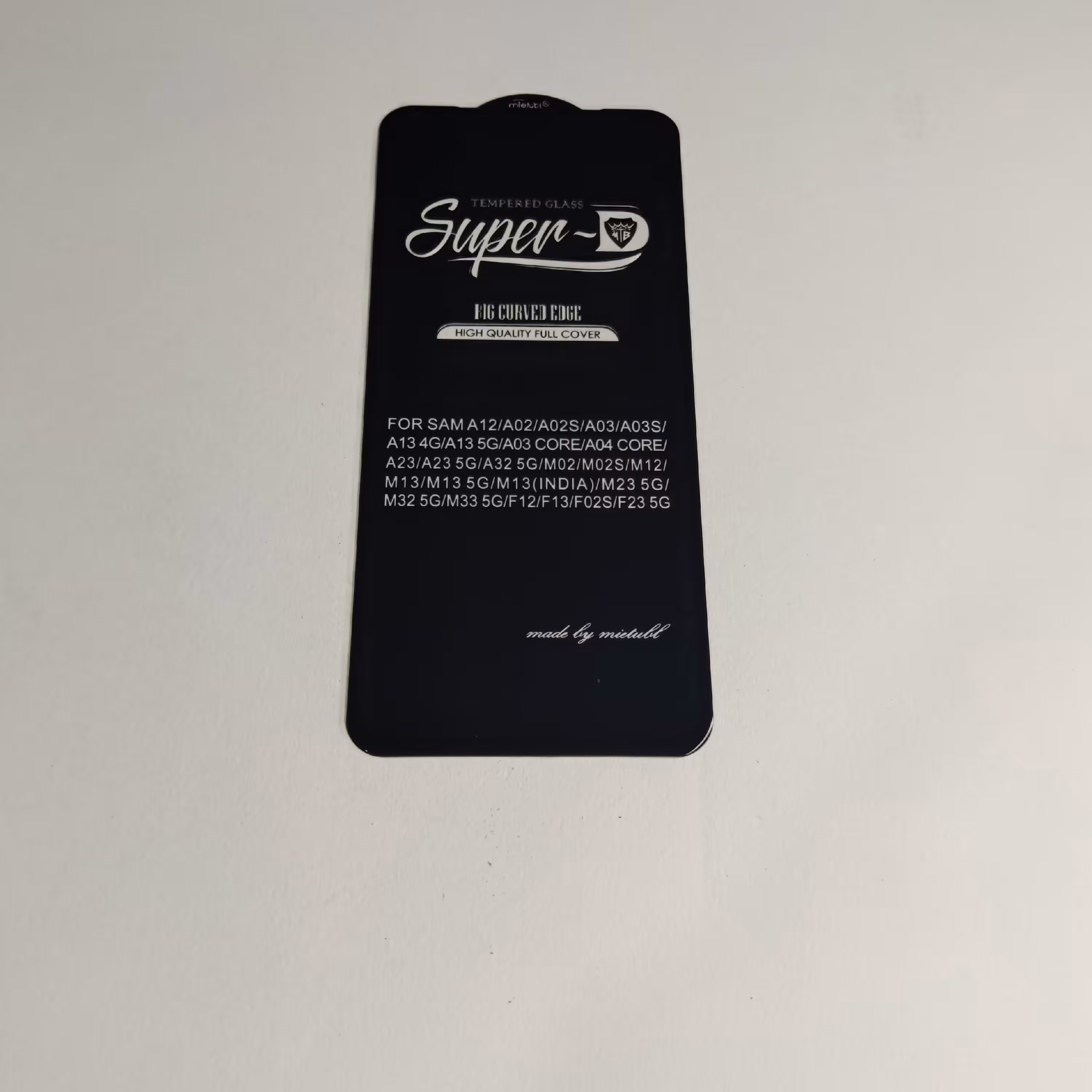 محافظ صفحه نمایش شیشه ای شفاف مدل Super D برند میتوبل مناسب برای گوشی موبایلA03