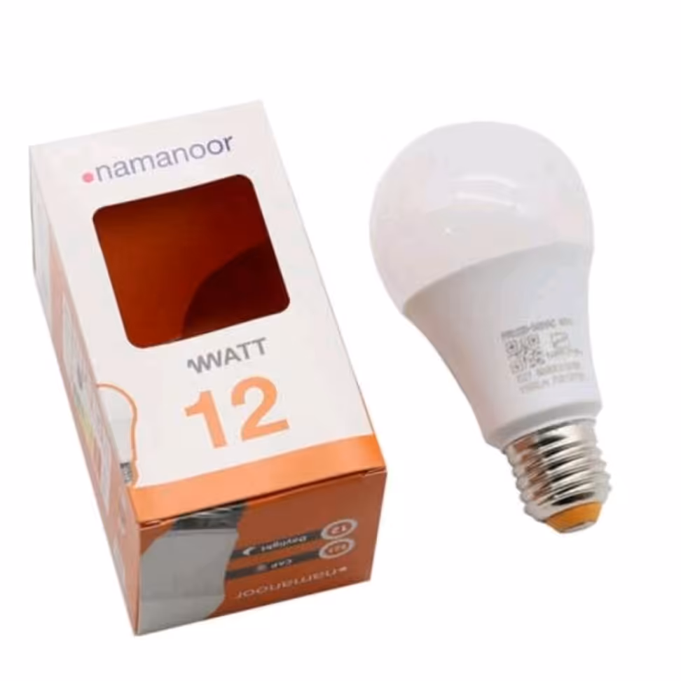 لامپ LED ( ال ای دی) 12 وات نمانور سرپیج e27