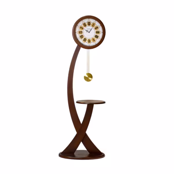 ساعت ایستاده چوبی مدل 6651