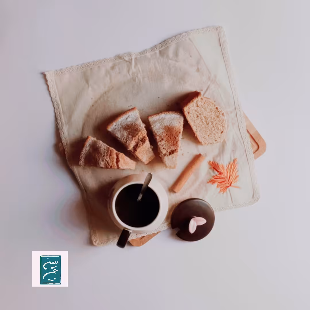 دستمال پارچه طرح پاییزی