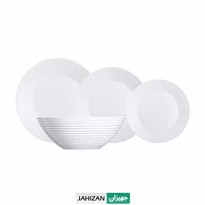 سرویس غذا خوری 26 پارچه لومینارک مدل هارنا
