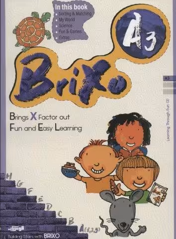 کتاب زبان BRIXO A3 (تک زبانه)