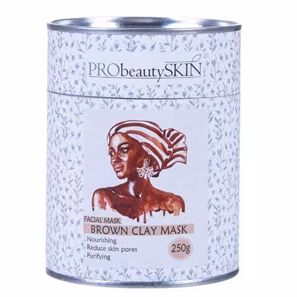 ماسک خاک رس قهوه ای پرو بیوتی

