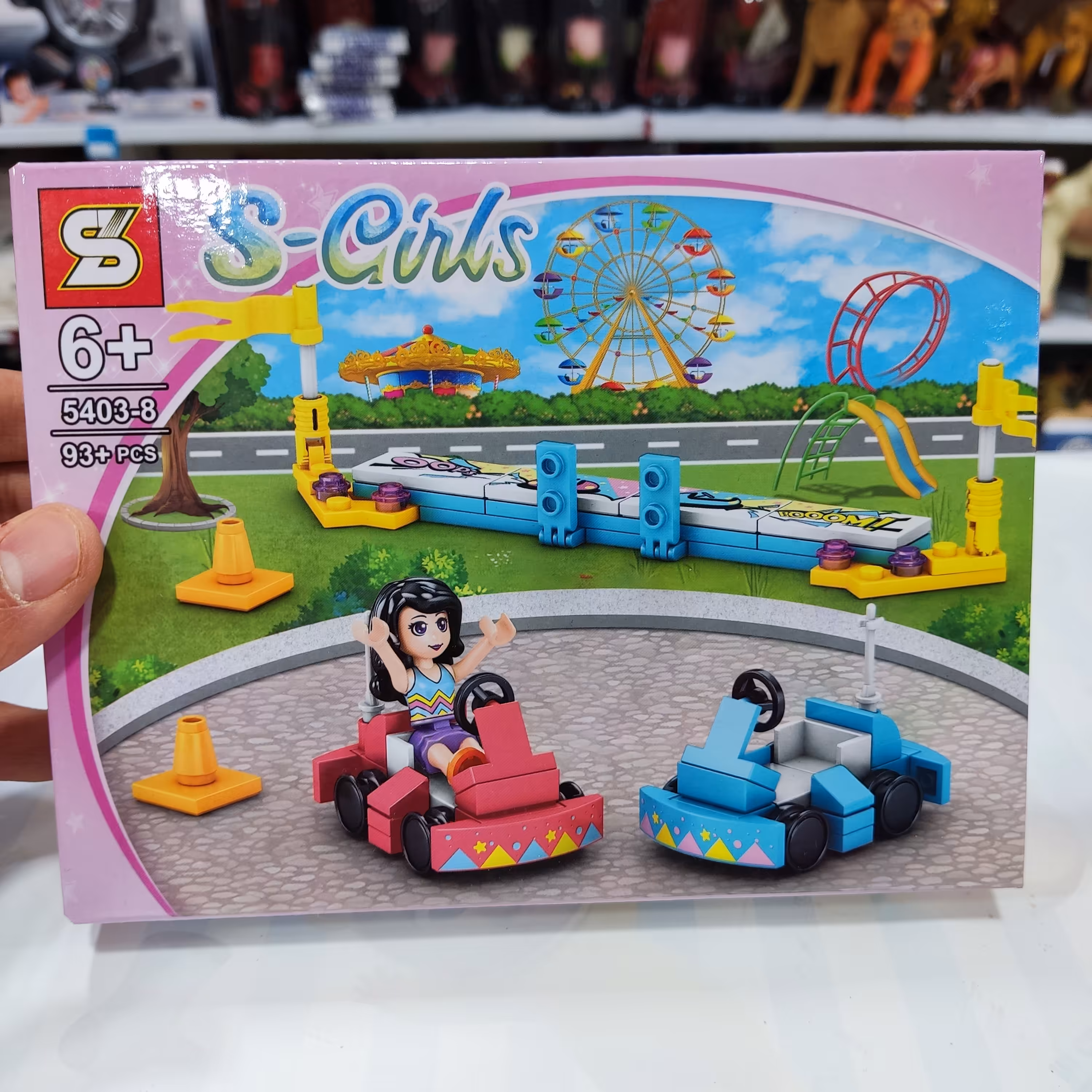 اسباب بازی لگو دخترانه 6 مدل سایز کوچک