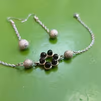 نیم ست دستبند و گوشواره استیل آبکاری اعلا