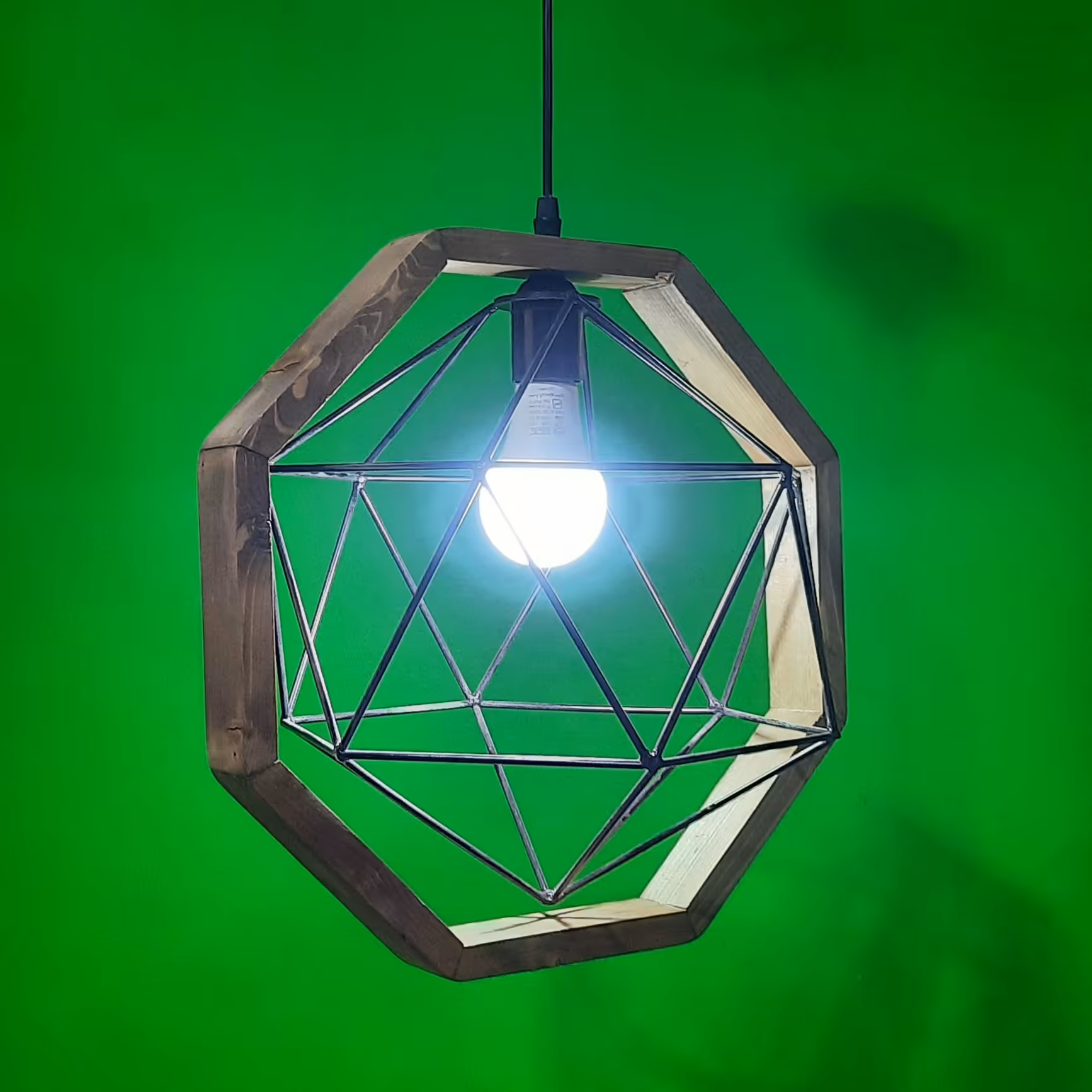 لوستر چوبی کد 328