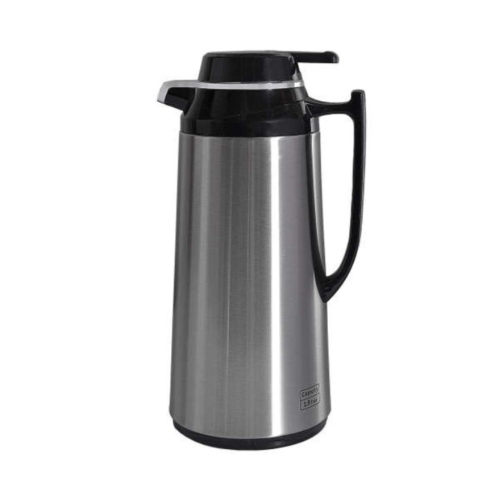 فلاسک ام جی اس مدل 003 گنجایش 1/9 لیتر  بدنه استیل داخل شیشه