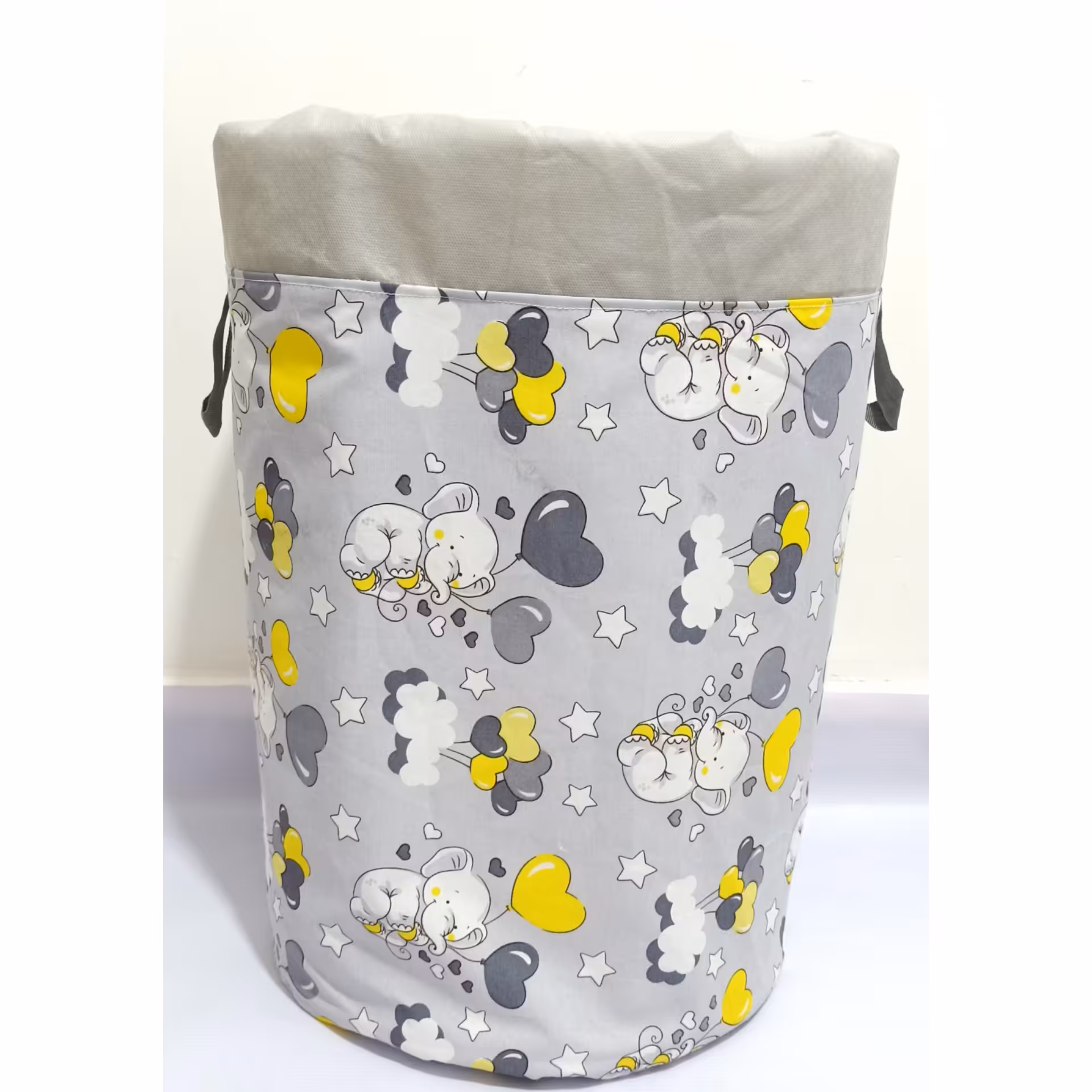 باکس اسباب بازی یا لباس کودک (طرح فیل بادکنکی)  دارای رنگبندی