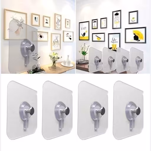 نگهدارنده استند و تابلو 4 عددی چسبی   - در غرفه مامان گلی