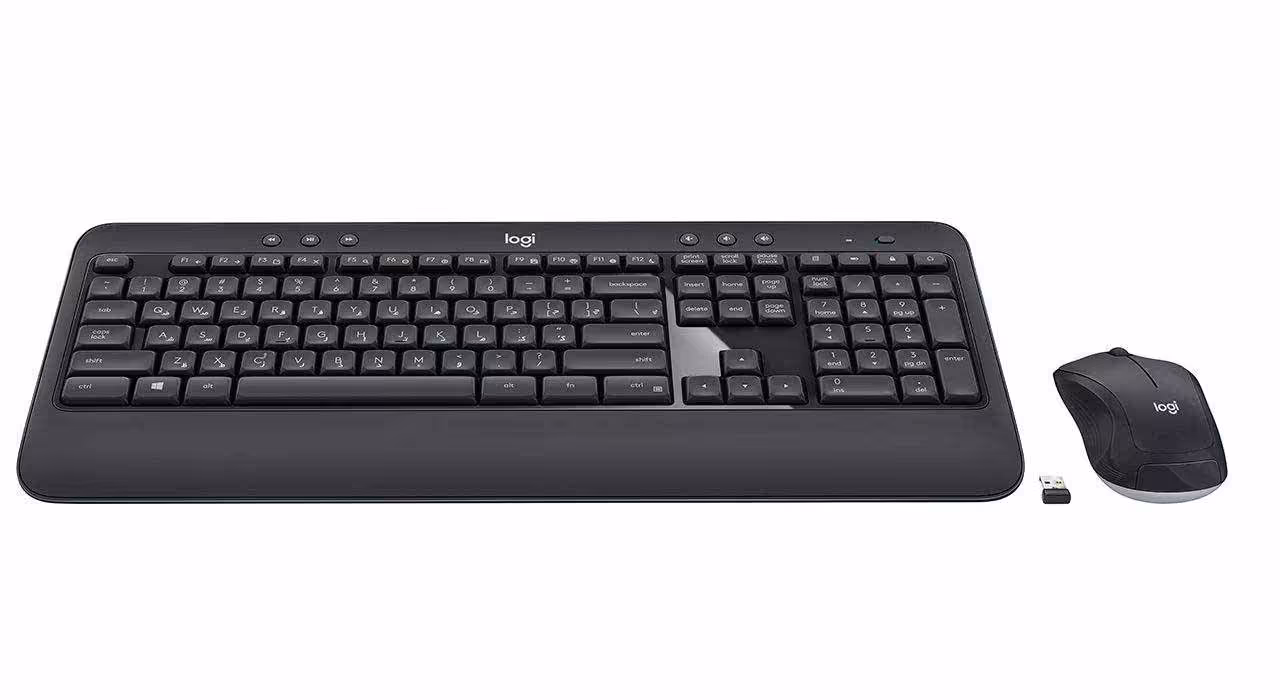 کیبورد و ماوس بی‌سیم لاجیتک MK540 با حروف فارسی Keyboard Logitech