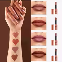 رژ لب کرمی آنکالر  on colour  شکلاتی