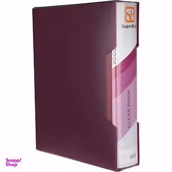 کلیر بوک 100 برگ قابدار Super Bind