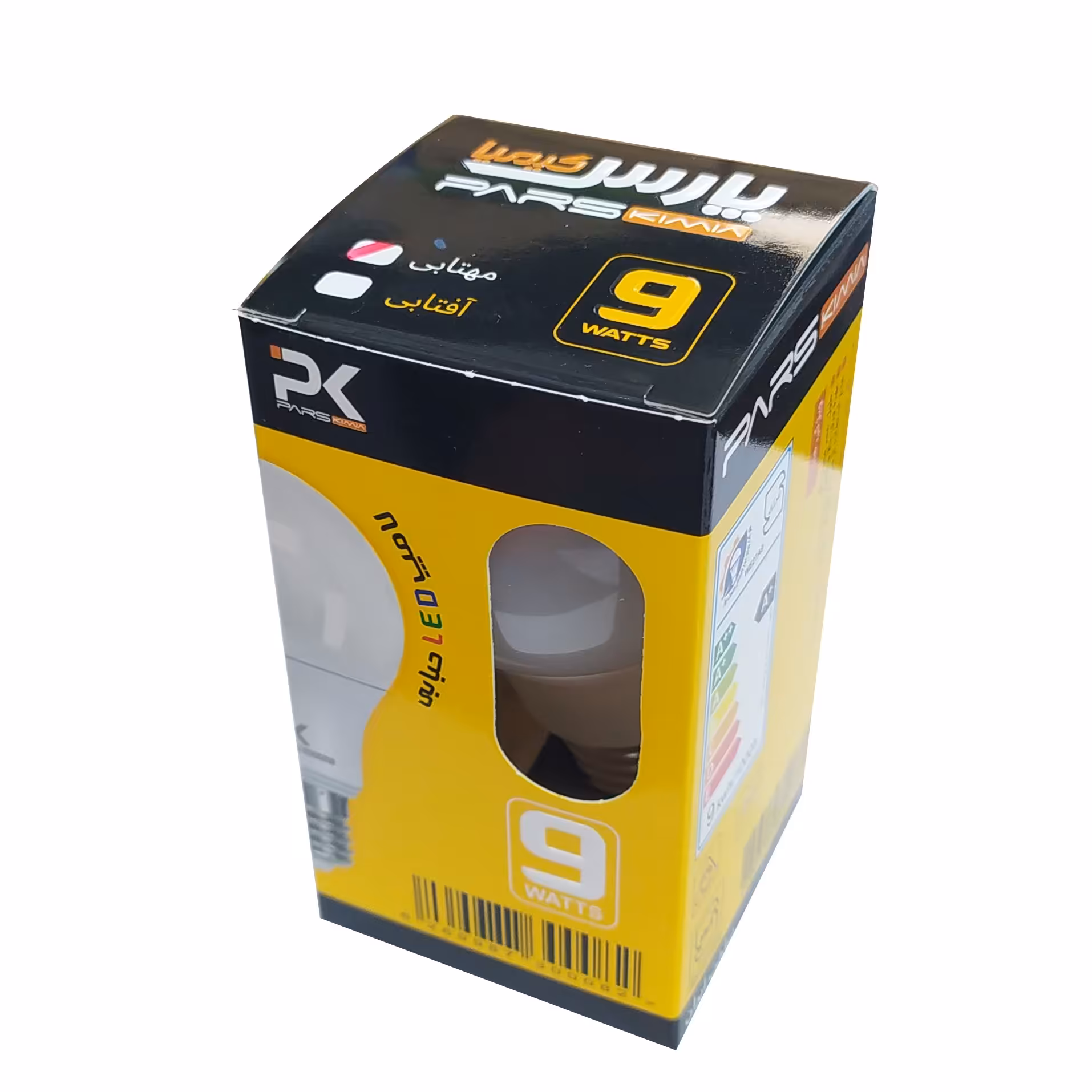 لامپ 9 وات پارس کیمیا  (بدون ضمانت)