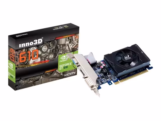 کارت گرافیک اینو تری دی جی تی 610 ال پی با حافظه 2 گیگابایت