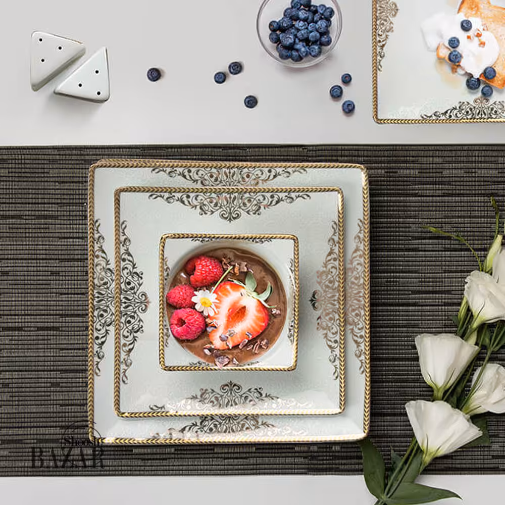 سرویس 30 پارچه چینی پردیس طرح مرسده 6 نفره