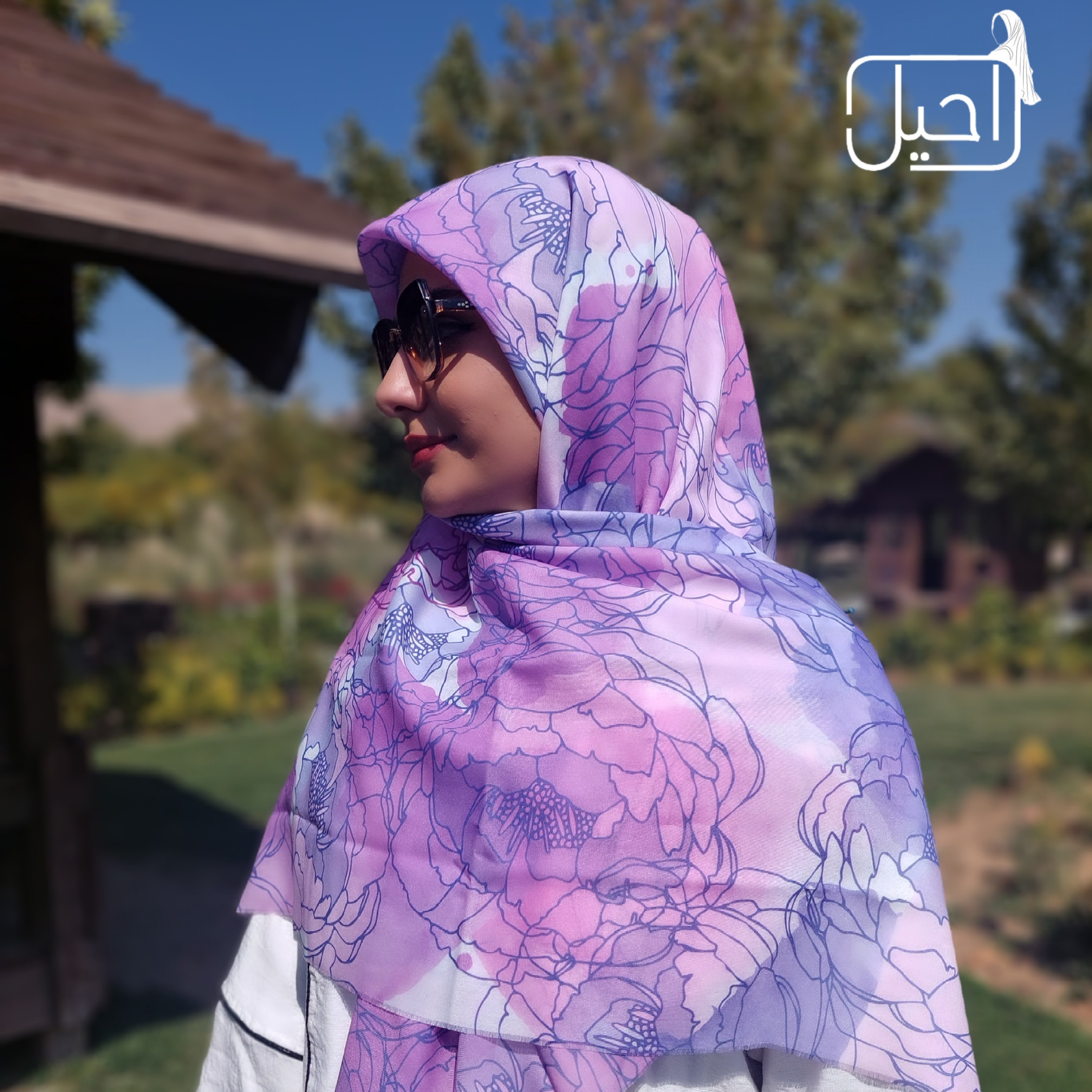 روسری نخی چهار فصل کد 4