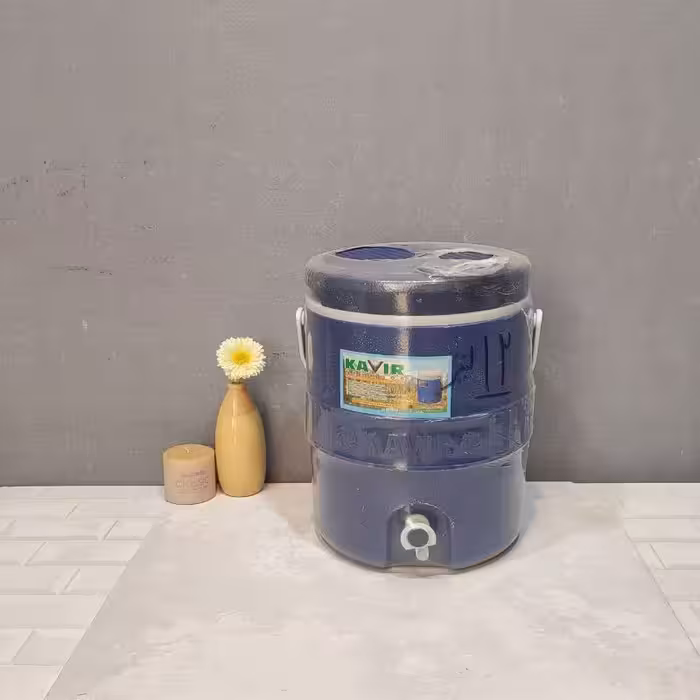 کلمن12  پلاستیکی مواد نو فلاکس شیردار محصول برند کویر صادراتی تهیه شده ازمواد