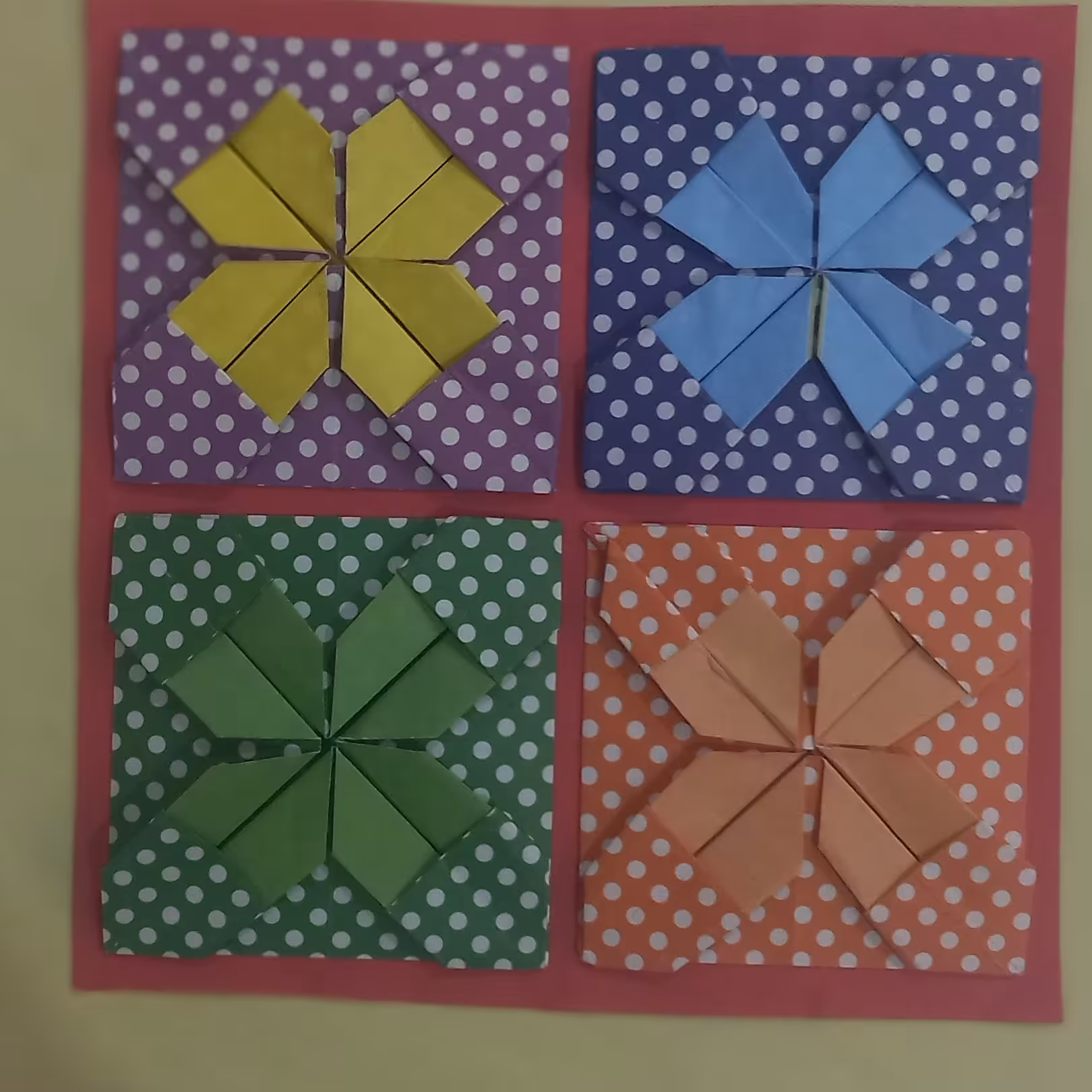 تابلو اریگامی هنری