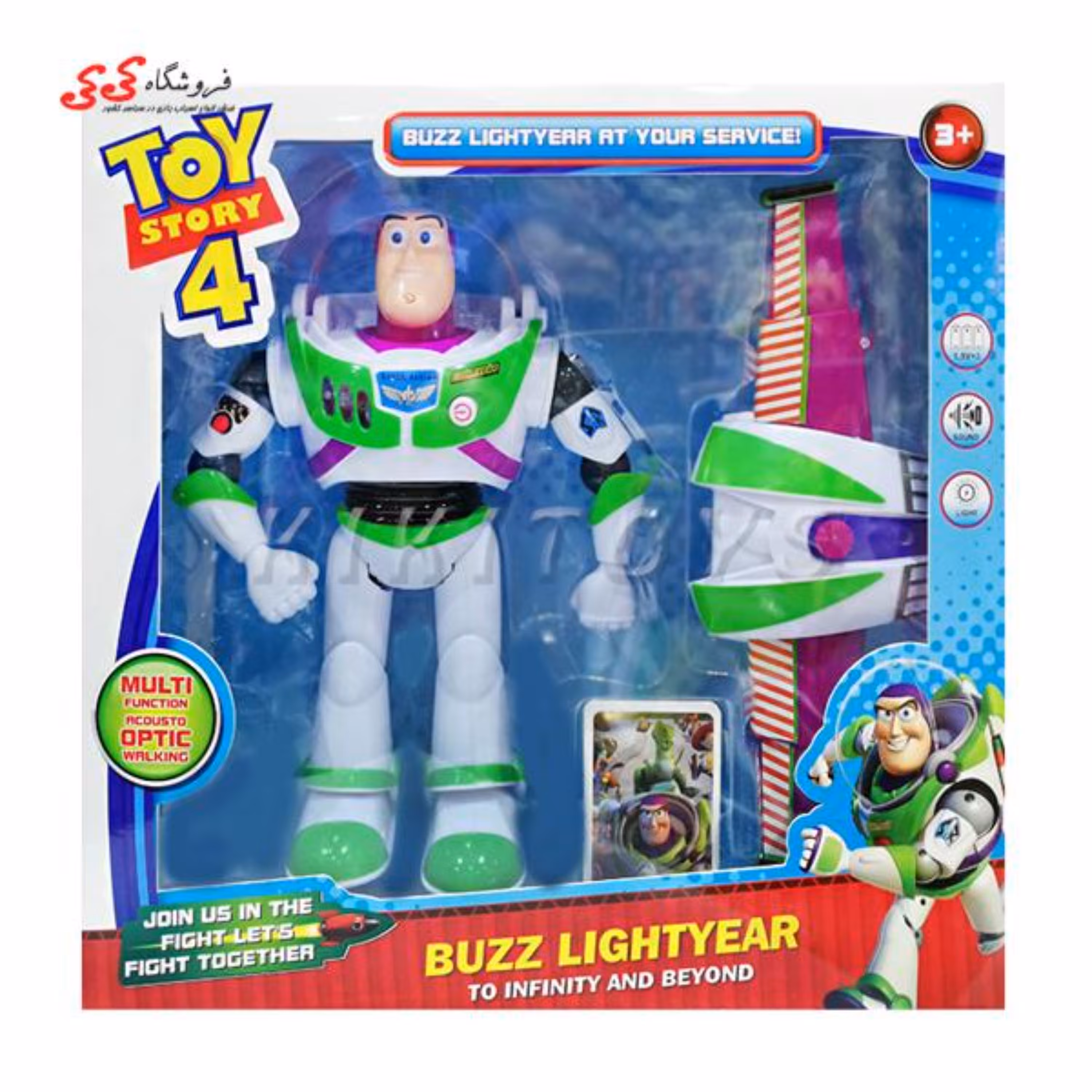 ربات اسباب بازی بازلایتر موزیکال Buzz Lightyear  817