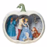 فیگور دیزنی کدو تنبل و سیندرلا Cinderella Pumpkin Scene کد 6011926