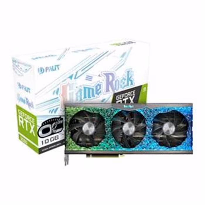 کارت گرافیک پلیت GeForce RTX 3080 GameRock OC LHR