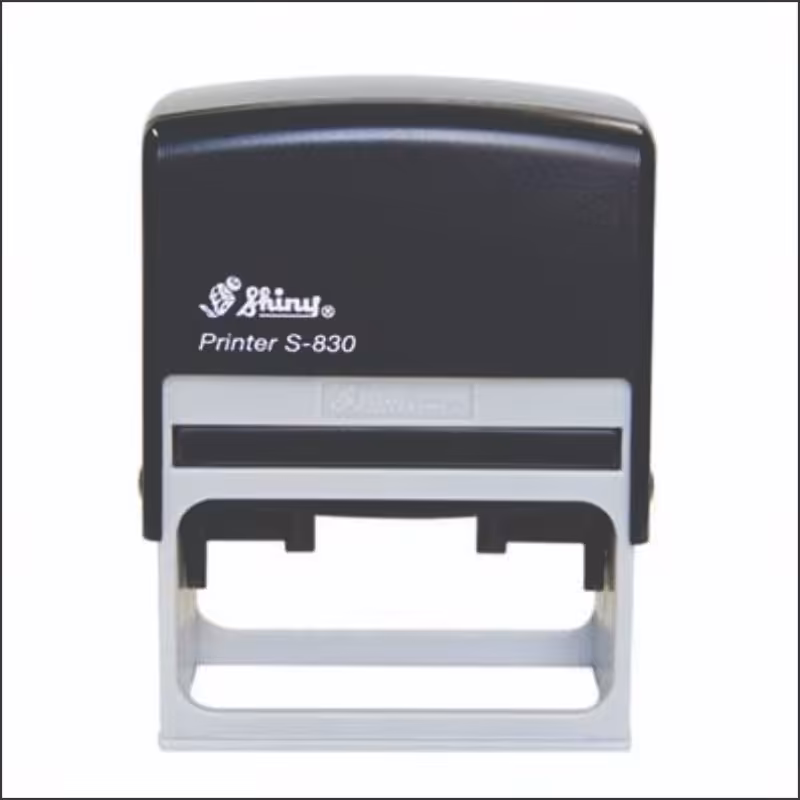 مهر اتوماتیک شاینی اس830 ابعاد پرینت 38در75 میلیمتر