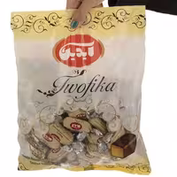 توفیکا آیدین طرح نوروز ترکمنستان (یک کیلو) کاکائو روکشدار با مغز کاراملی مغزدار