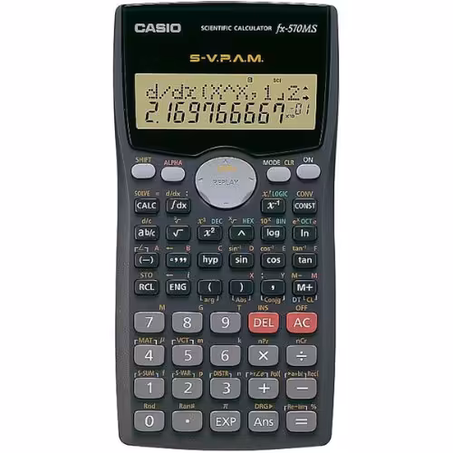 ماشین حساب مهندسی کاسیو مدل اف ایکس 570 ام اس