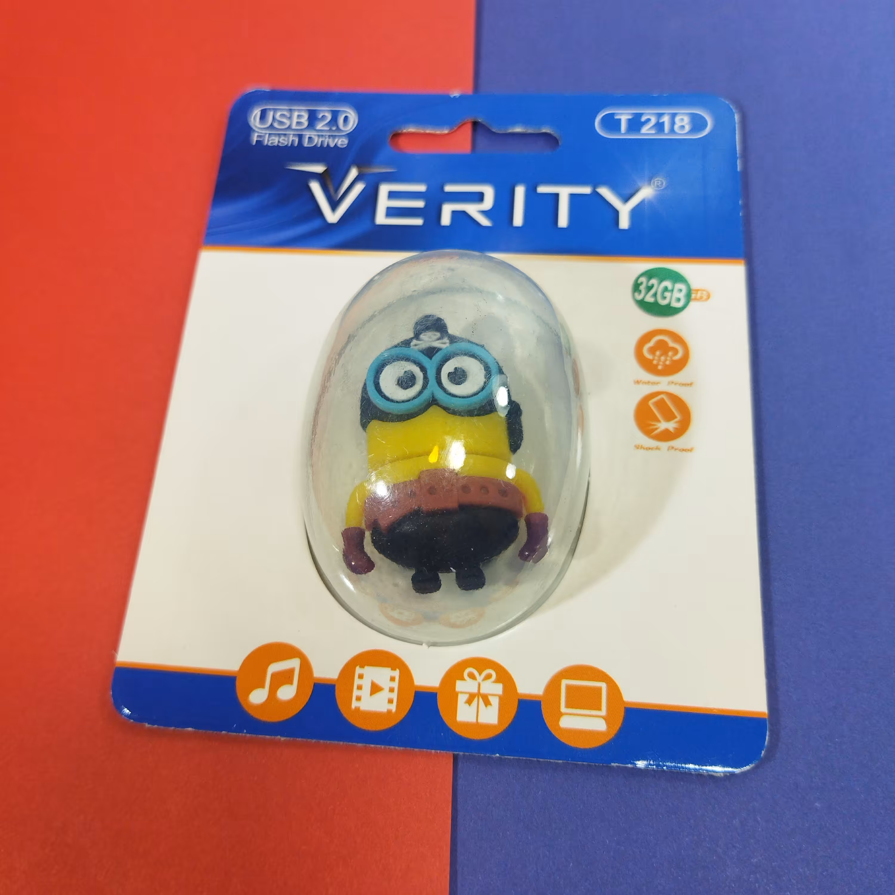 فلش 32 گیگ Verity مدل T218 گارانتی مادام العمر 