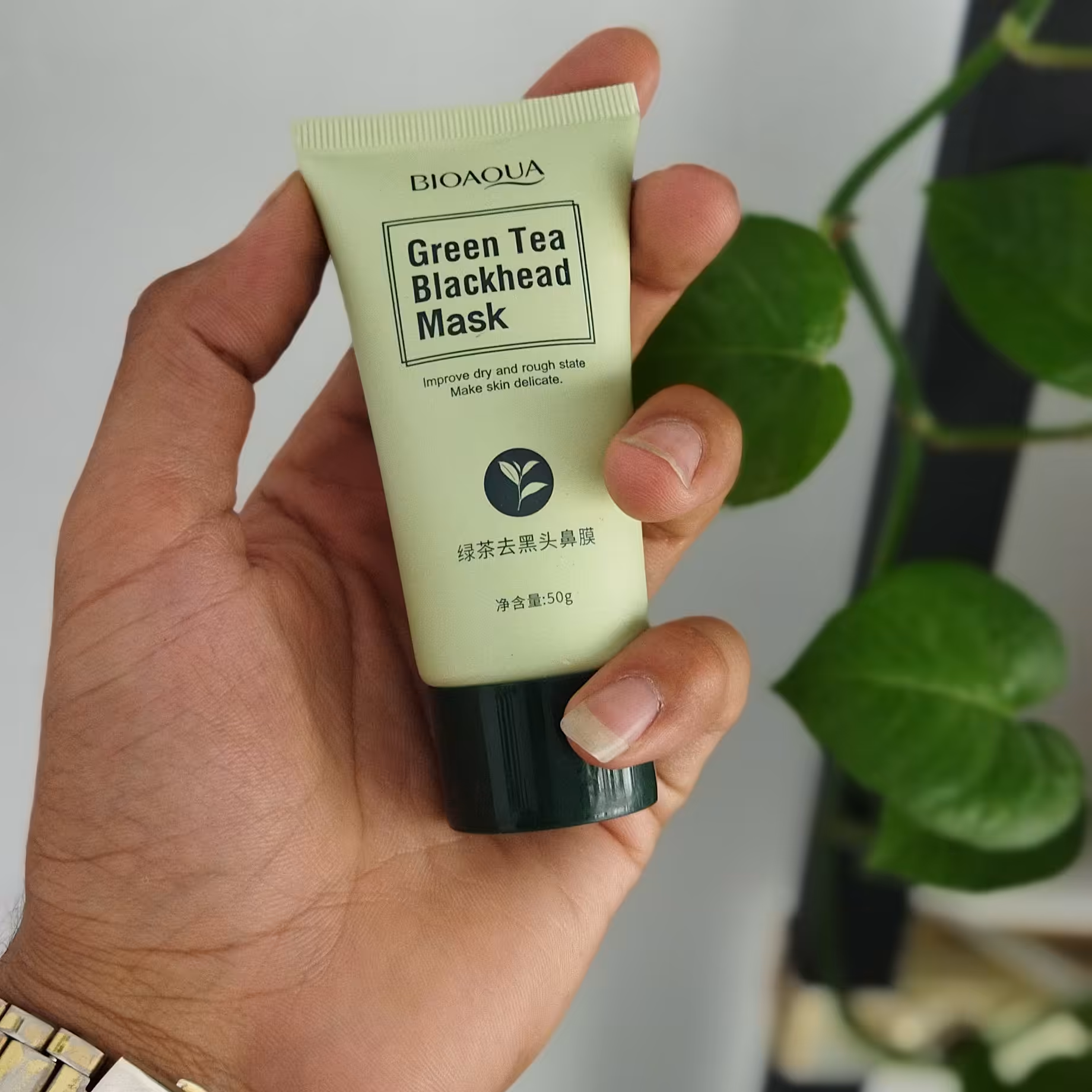 ماسک چای سبز بیو آکوا 