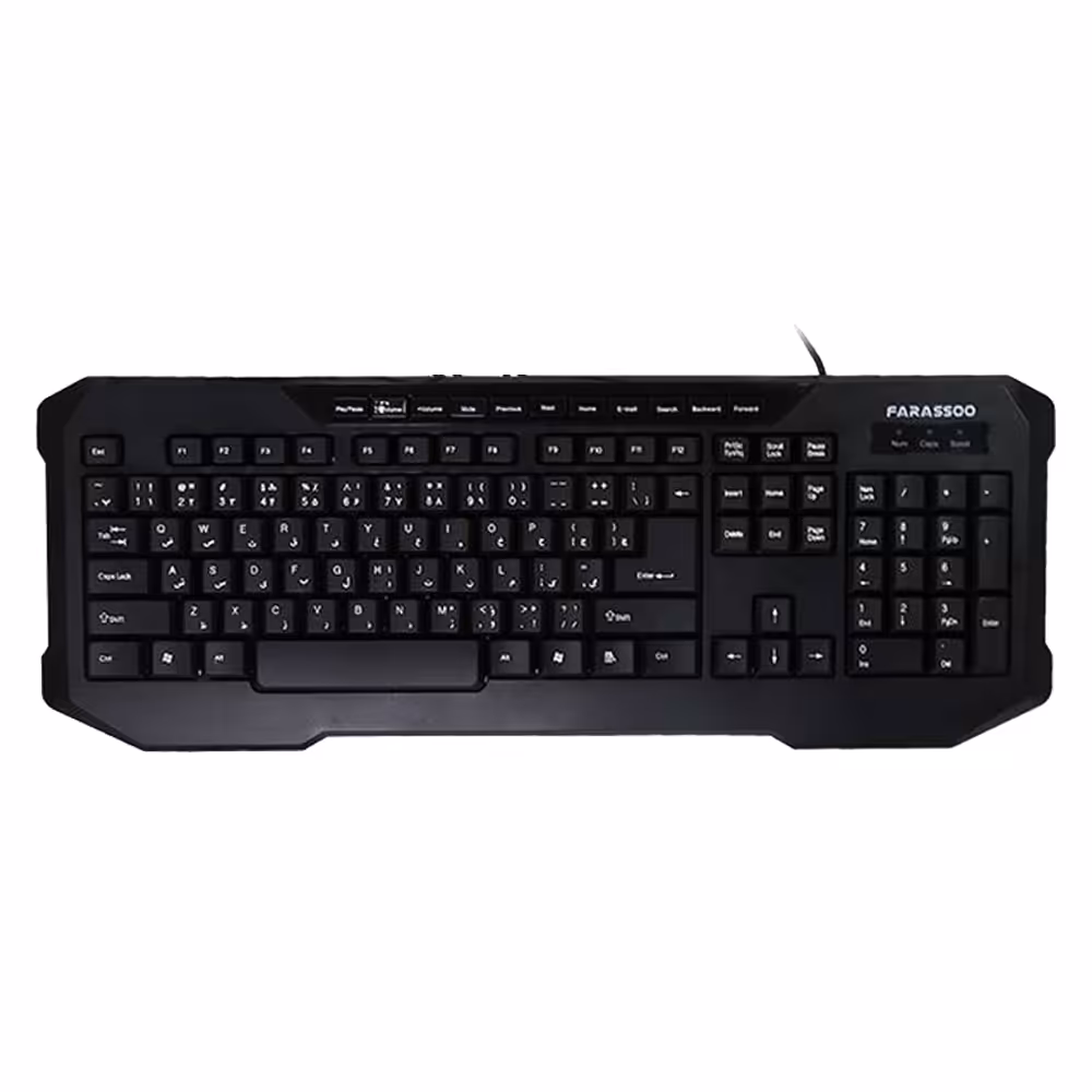 قیمت و خرید کیبورد باسیم فراسو مدل FCR-8280 | یاس ارتباط