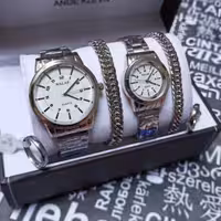 ساعت مچی ست مردانه و زنانه والار بند استیل WALAR