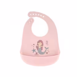 پیشبند سیلیکونی پری دریایی صورتی